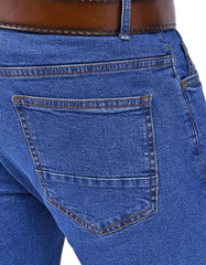 L Blue Straight Fit  Denim DM2601-38