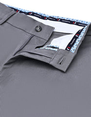 Grey Smart Fit Cotton Trouser FTC2531S-34
