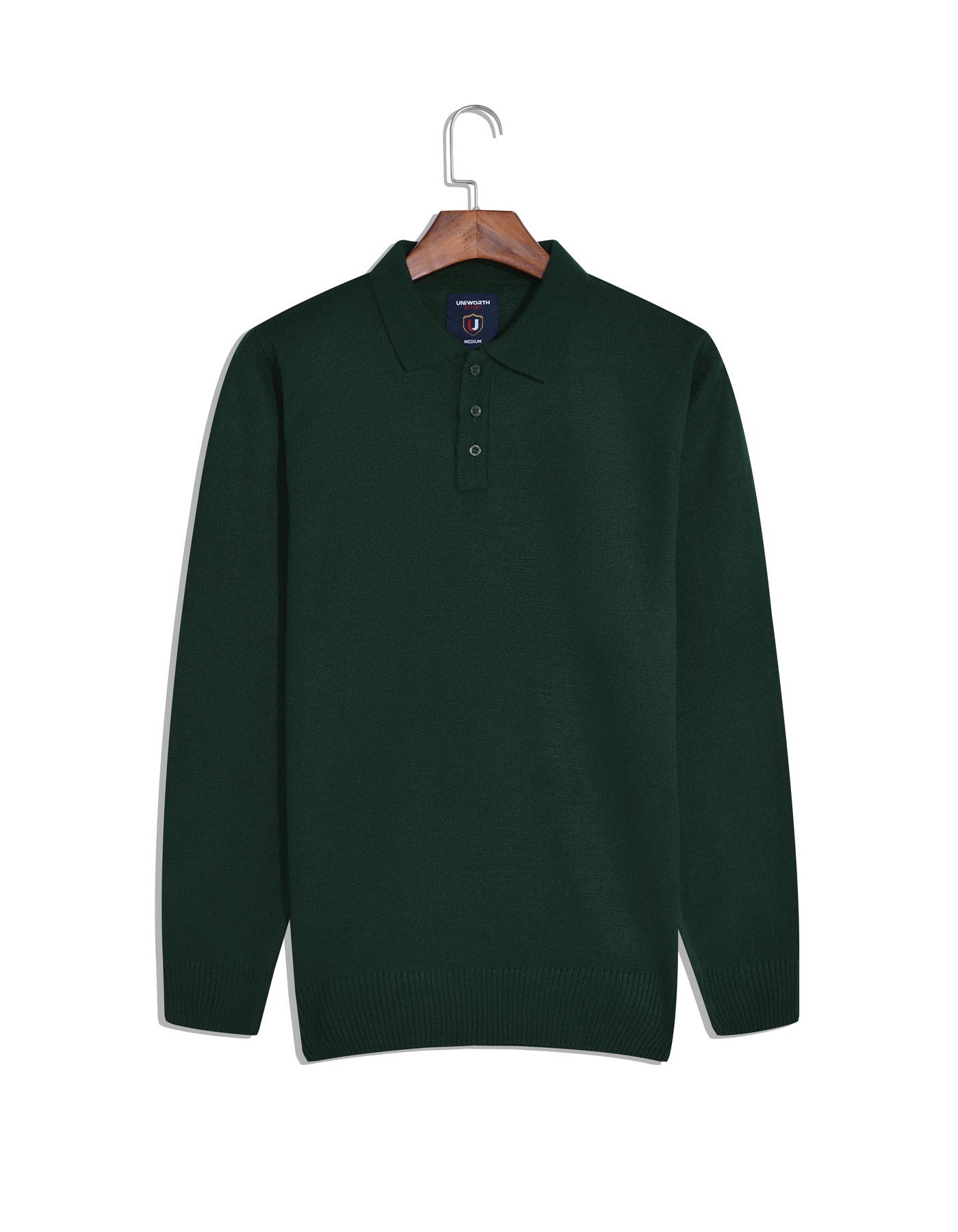 Green Plain Pull Over SFA2410-1-L