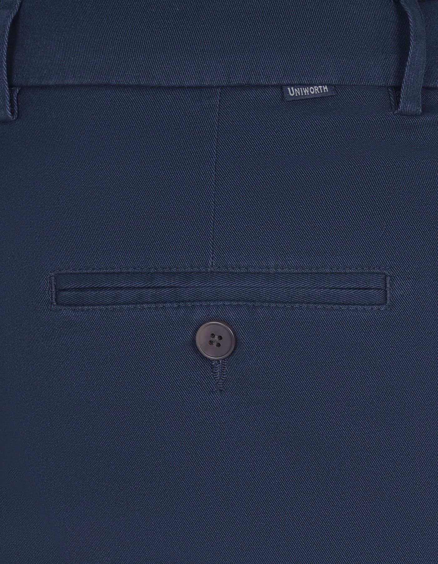 Navy Smart Fit Cotton Trouser FTC2517S-36