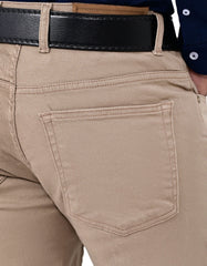 Khaki Straight Fit  Denim DM2624-38