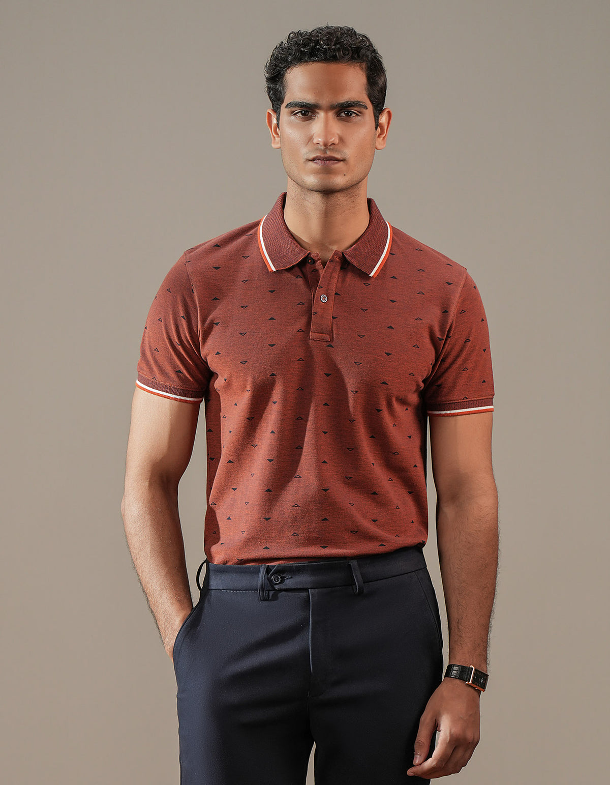 Printed Rust TP2561-1-S