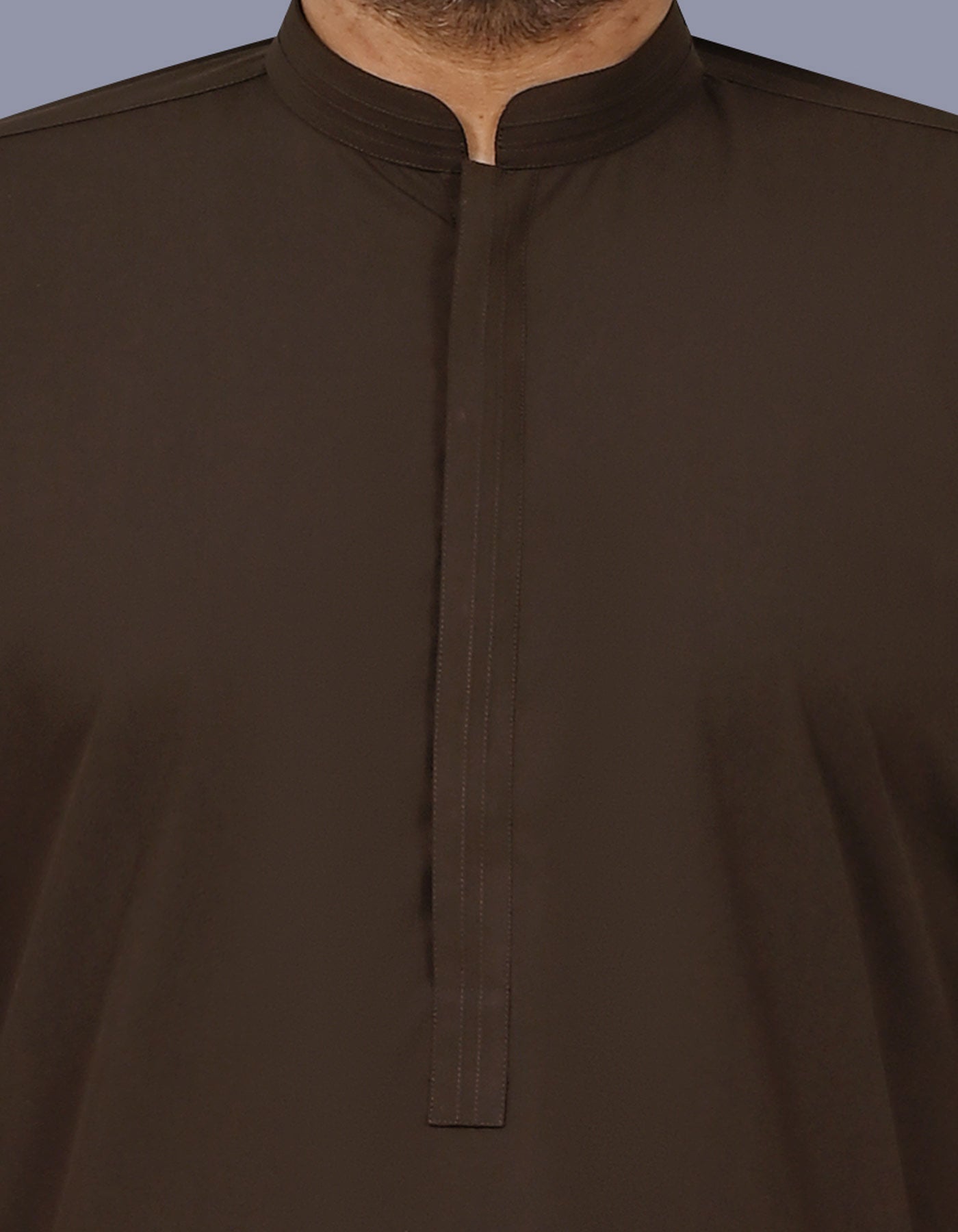 Chocolate Plain Kameez Shalwar KS26102R-M