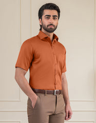 Plain Rust Classic Fit Shirt FS2162RH-14.5