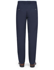 Navy Smart Fit Cotton Trouser FTC2523S-38