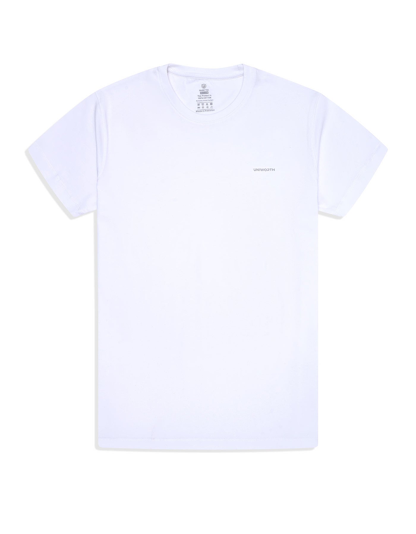 Plain White TEE2601-S