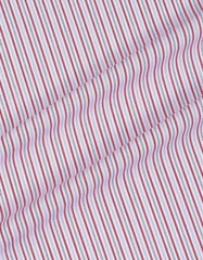 Stripe Red Classic Fit Shirt FS2864-1RF-16