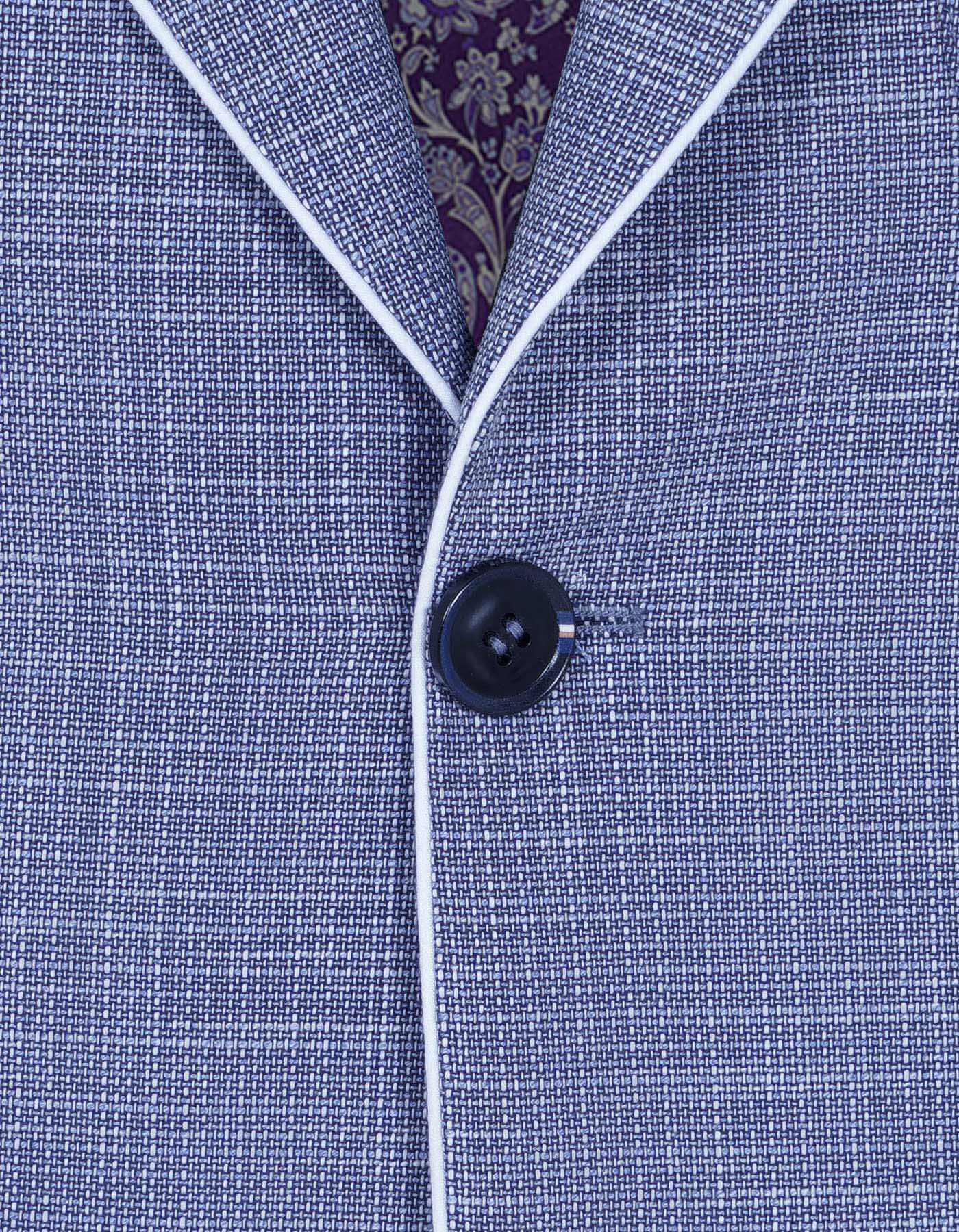 L Blue Tailored Smart Fit Coat CC2353-38
