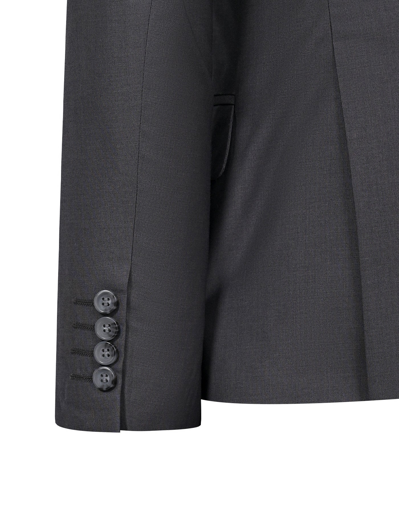 Charcoal Plain Suit ST2732C-40