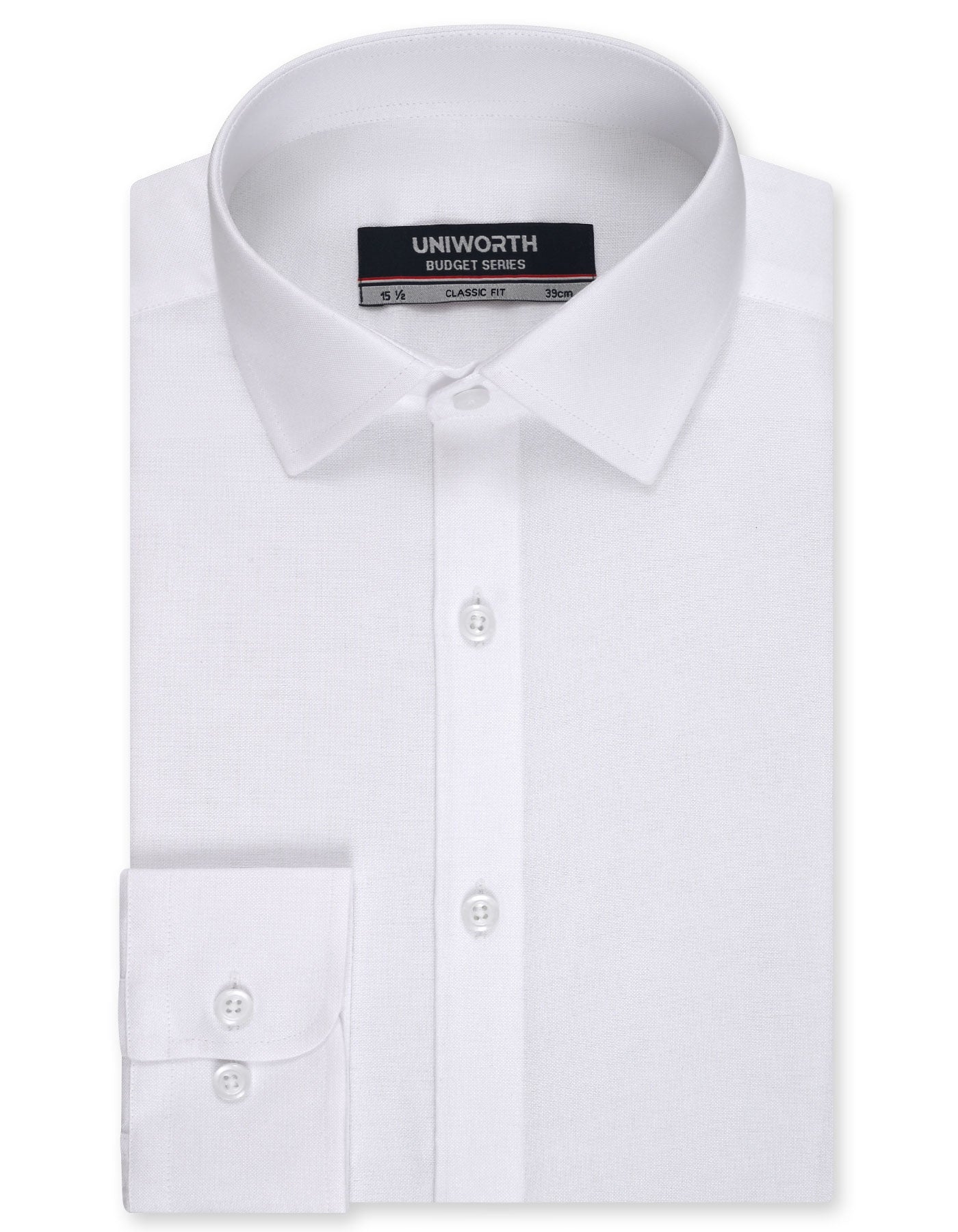 Self White Classic Fit Shirt FS1801RF-14.5