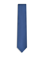Navy Self Plain Tie