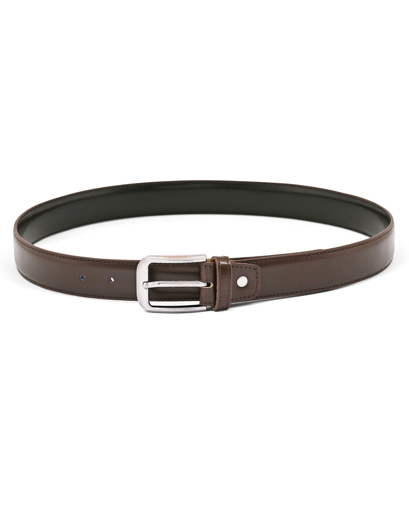 Formal Belt Pin Buckle Brown BTF2608 Uniworth Single Side BTF2608-34