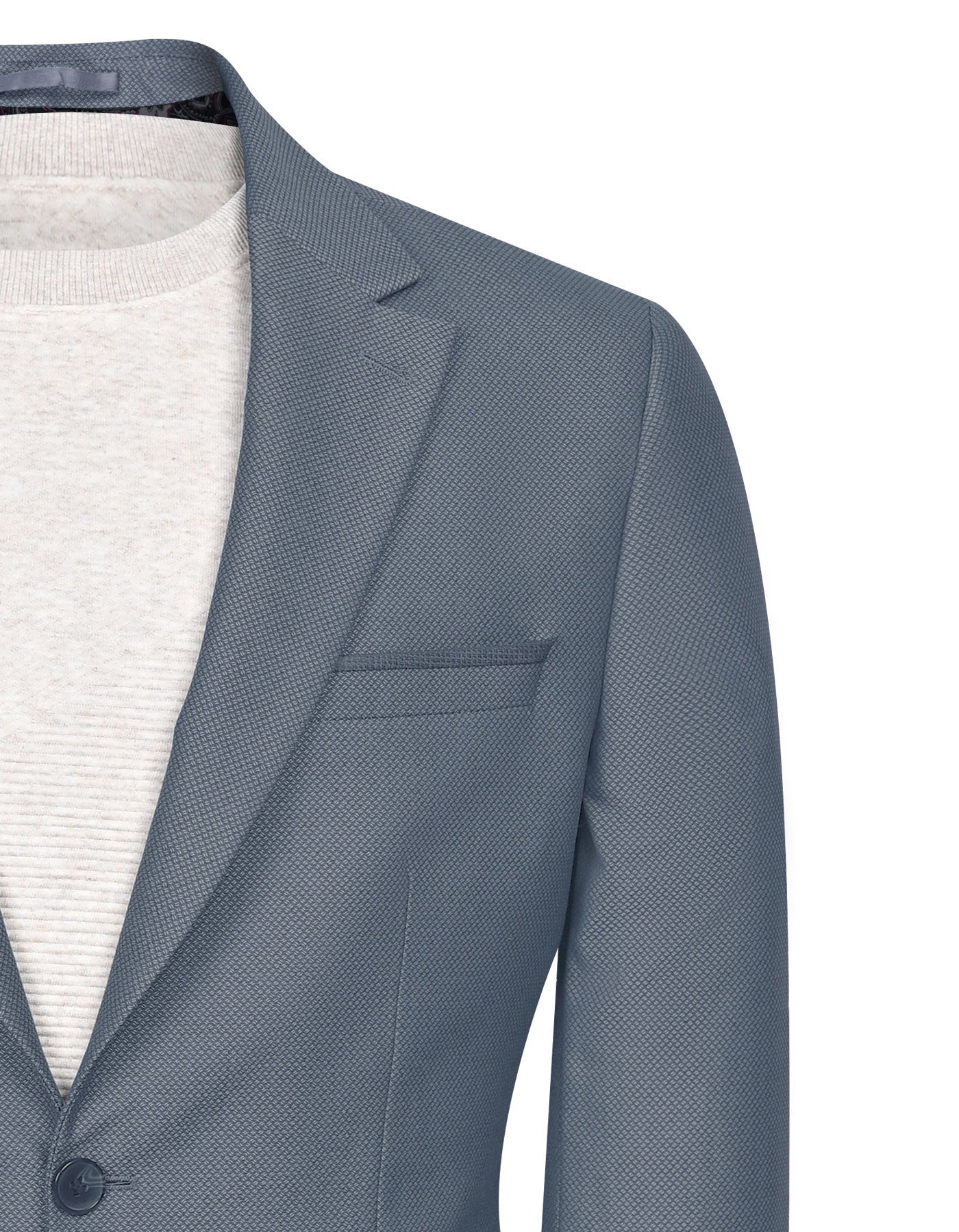 Grey Tailored Smart Fit Coat CC2526-38