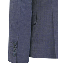 Blue Plain Suit ST2742C-40