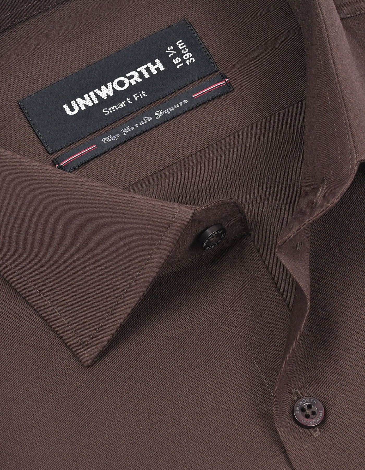 Plain Chocolate Tailored Smart Fit Shirt FS1652SF-15
