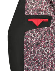 Black Tailored Smart Fit Coat CC2530-44