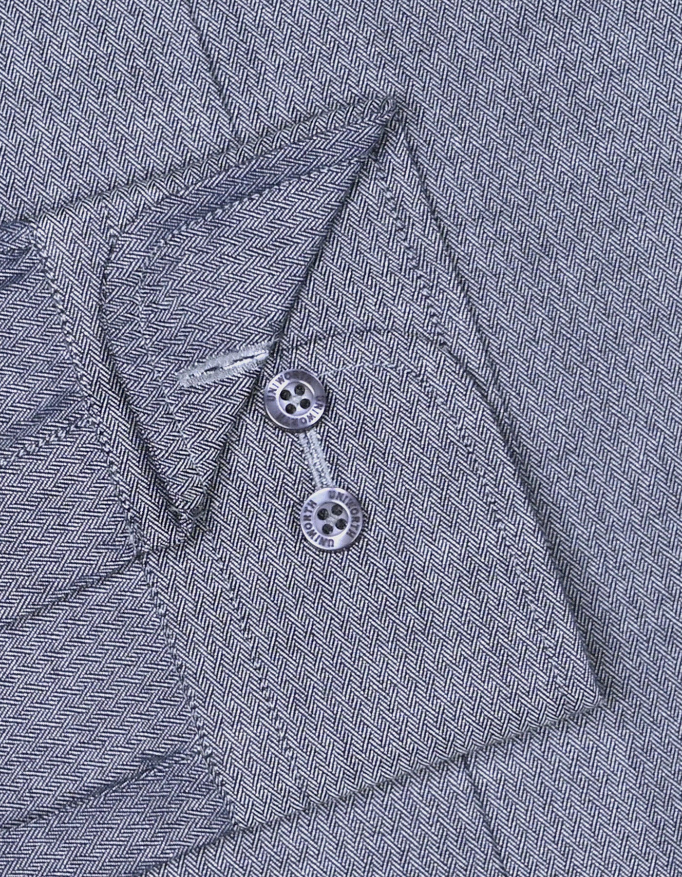 Self Navy Tailored Smart Fit Shirt FS20445SF-15.5