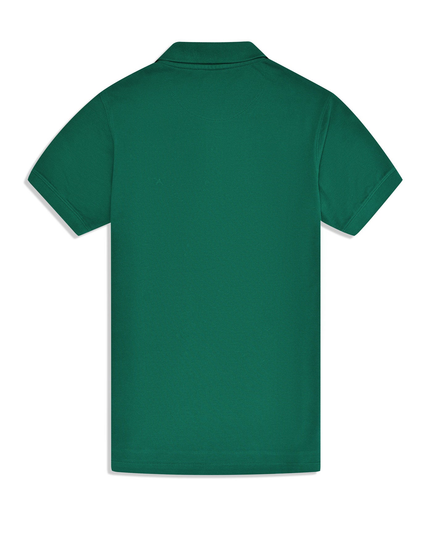 Green National Pique Polo with Star Detail