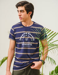 Stripe Navy TCN2407-M