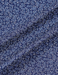 Printed Navy Tailored Smart Fit Shirt FS870-1SF-15