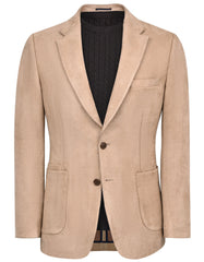 Beige Tailored Smart Fit Coat CC2534-34