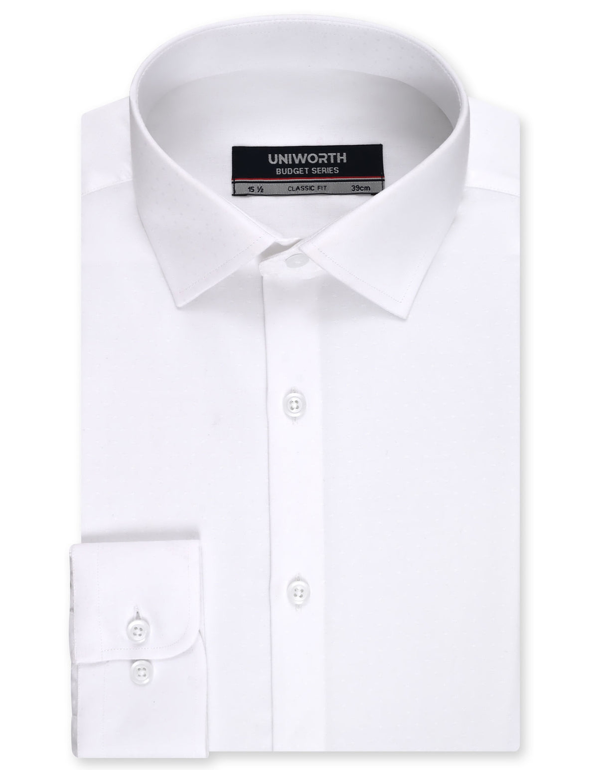 Self White Classic Fit Shirt FS1764RF-14.5