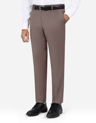 D Khaki Plain Suit ST2609-5S-36