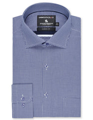 Check Navy Classic Fit Shirt FS2938-1RF-14.5