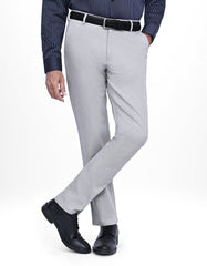 Silver Smart Fit Cotton Trouser FTC2550S-32