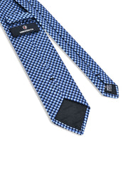 Royal Blue Geometric Tie
