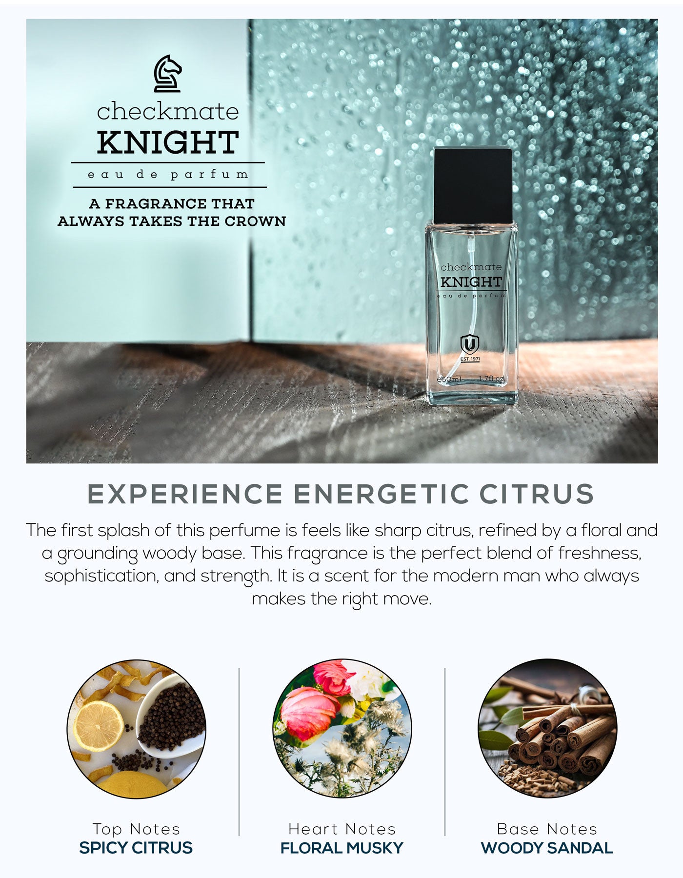 Checkmate Knight Perfume (50-ML)
