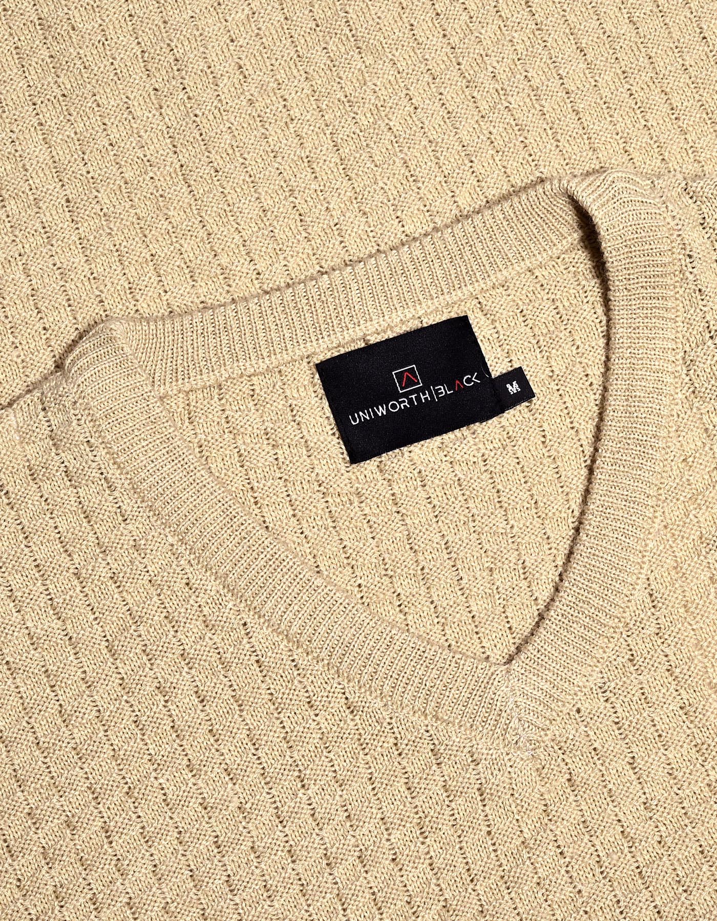 Beige Texture Pull Over SFA2515-2-M