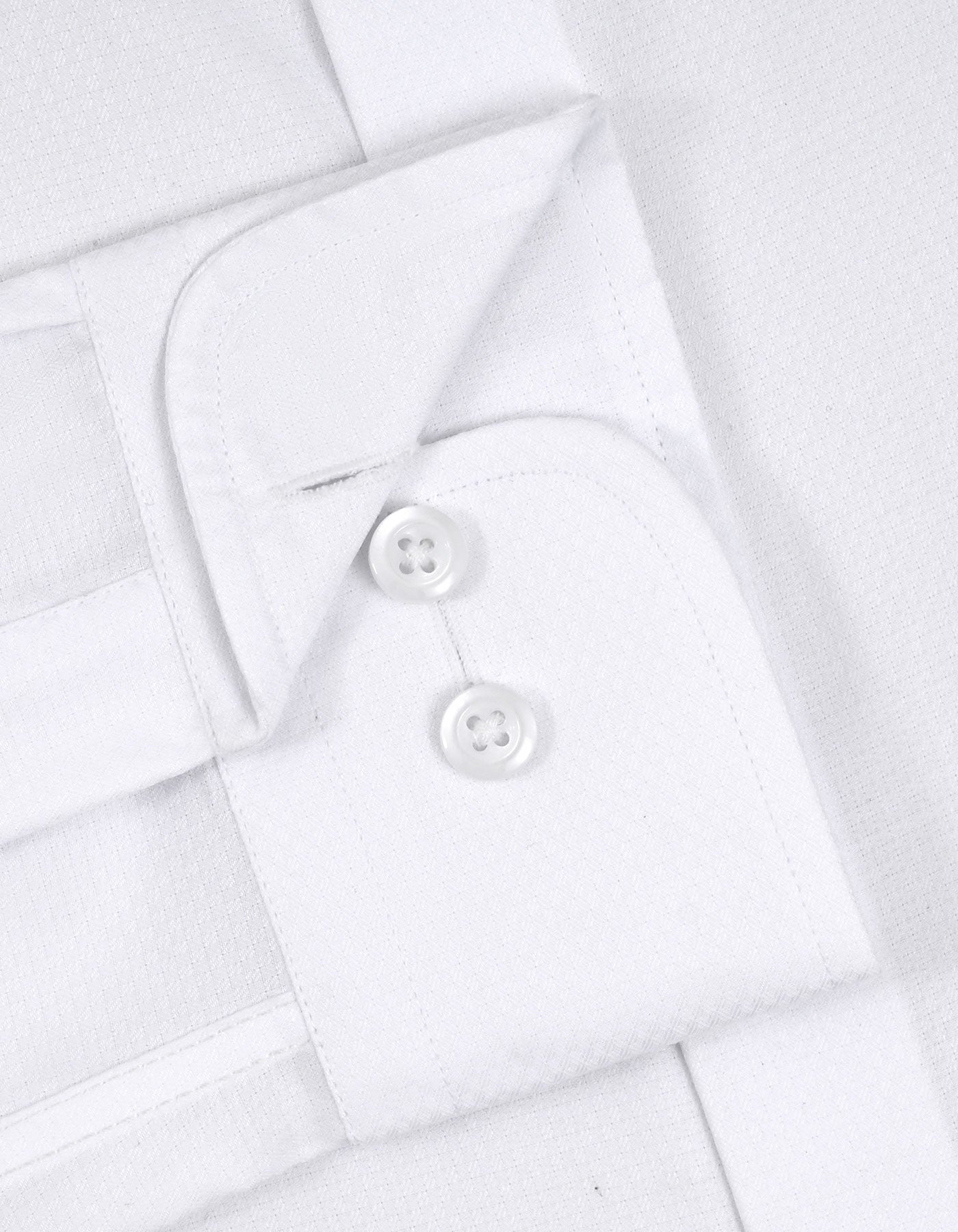 Self White Classic Fit Shirt FS1769RF-15.5