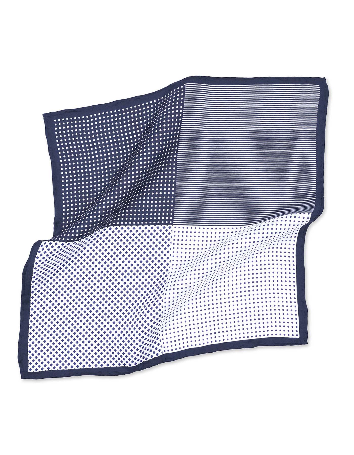 Multi Dotted Pocket Square