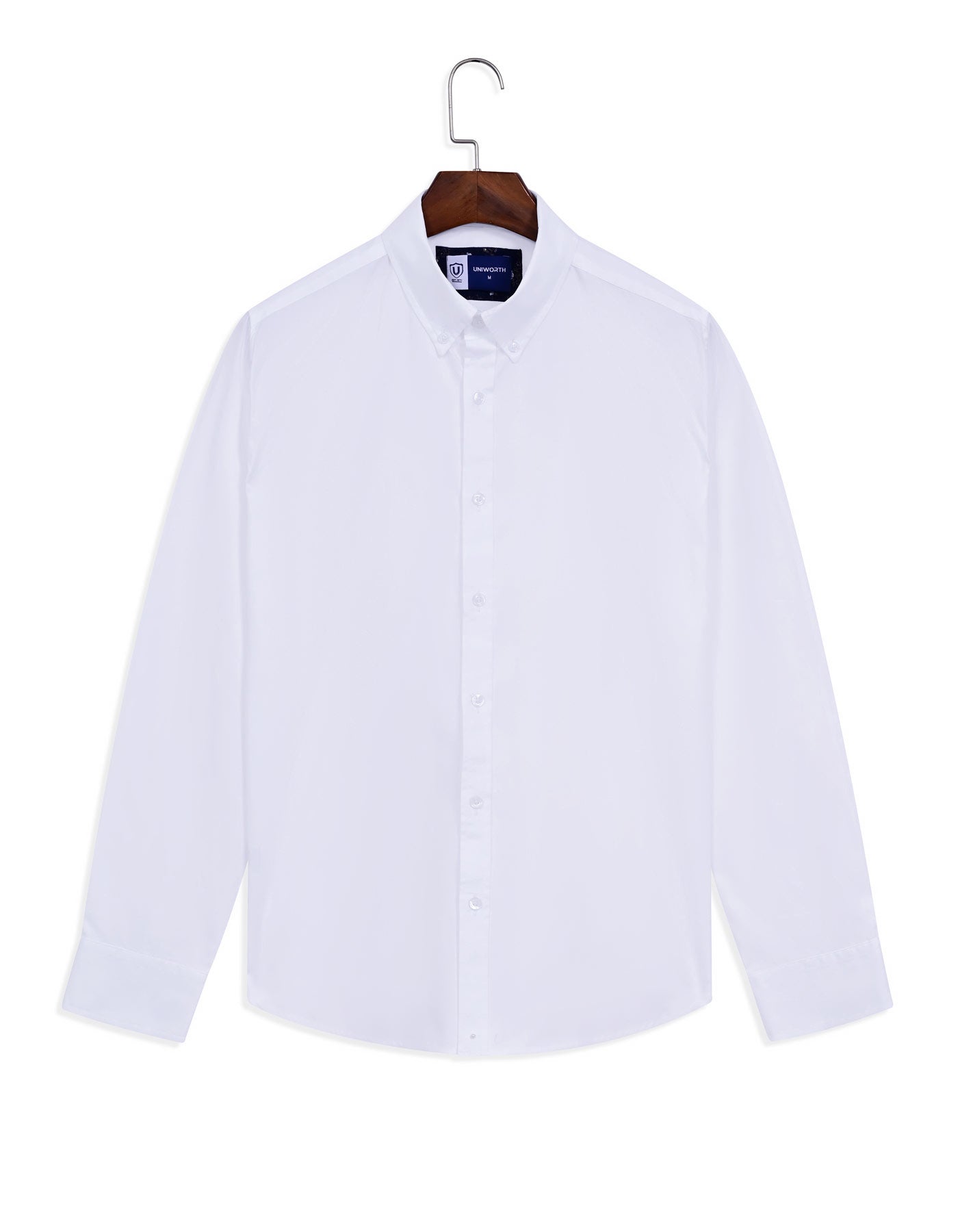 Casual Shirt Woven White M CSW2604 Uniworth CSW2604-M