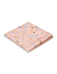 Peach Paisley Pocket Square