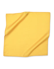 Yellow Plain Pocket Square