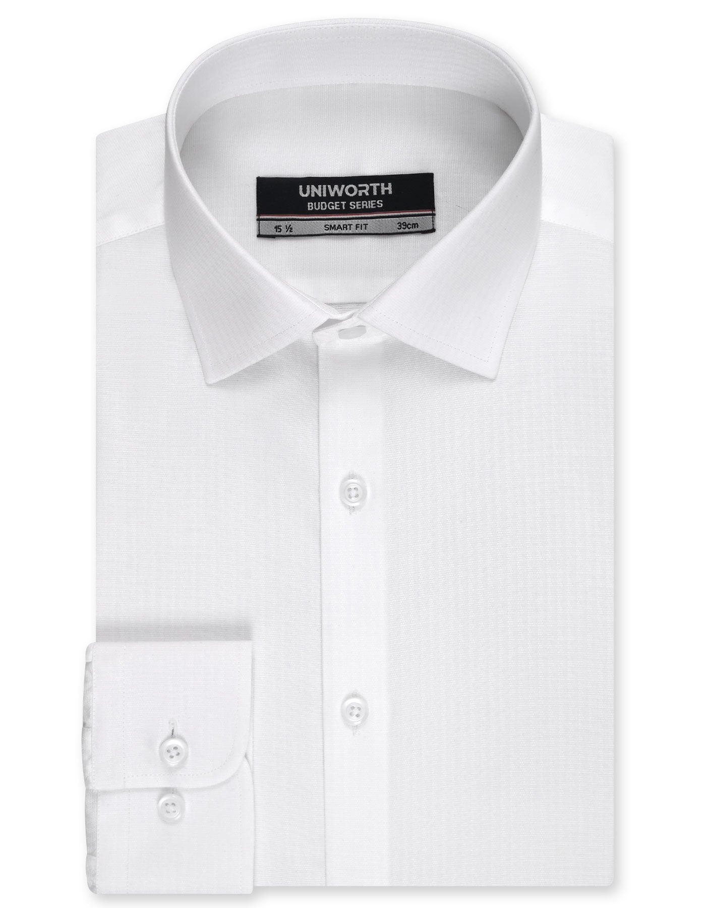 Self White Tailored Smart Fit Shirt FS1757-1SF-14.5