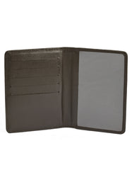 Brown 100% Leather Passport Holder