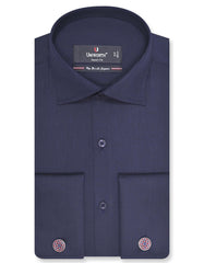 Plain Navy Tailored Smart Fit Shirt FS1314-4SD-14.5