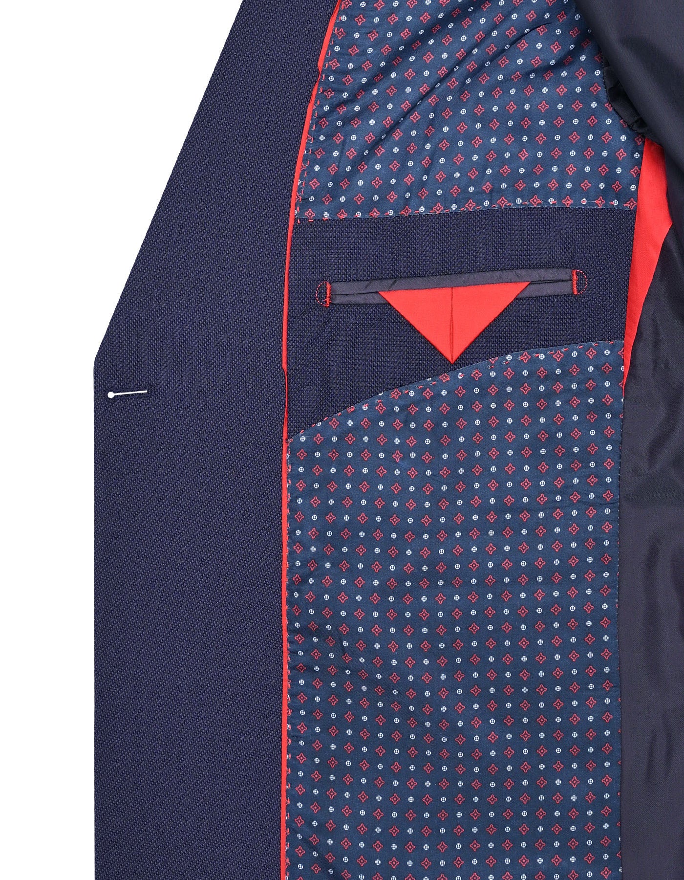 D Purple Texture Suit ST2681C-40