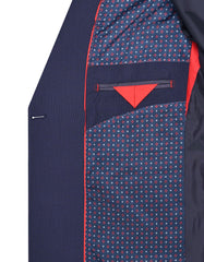 D Purple Texture Suit ST2681C-40