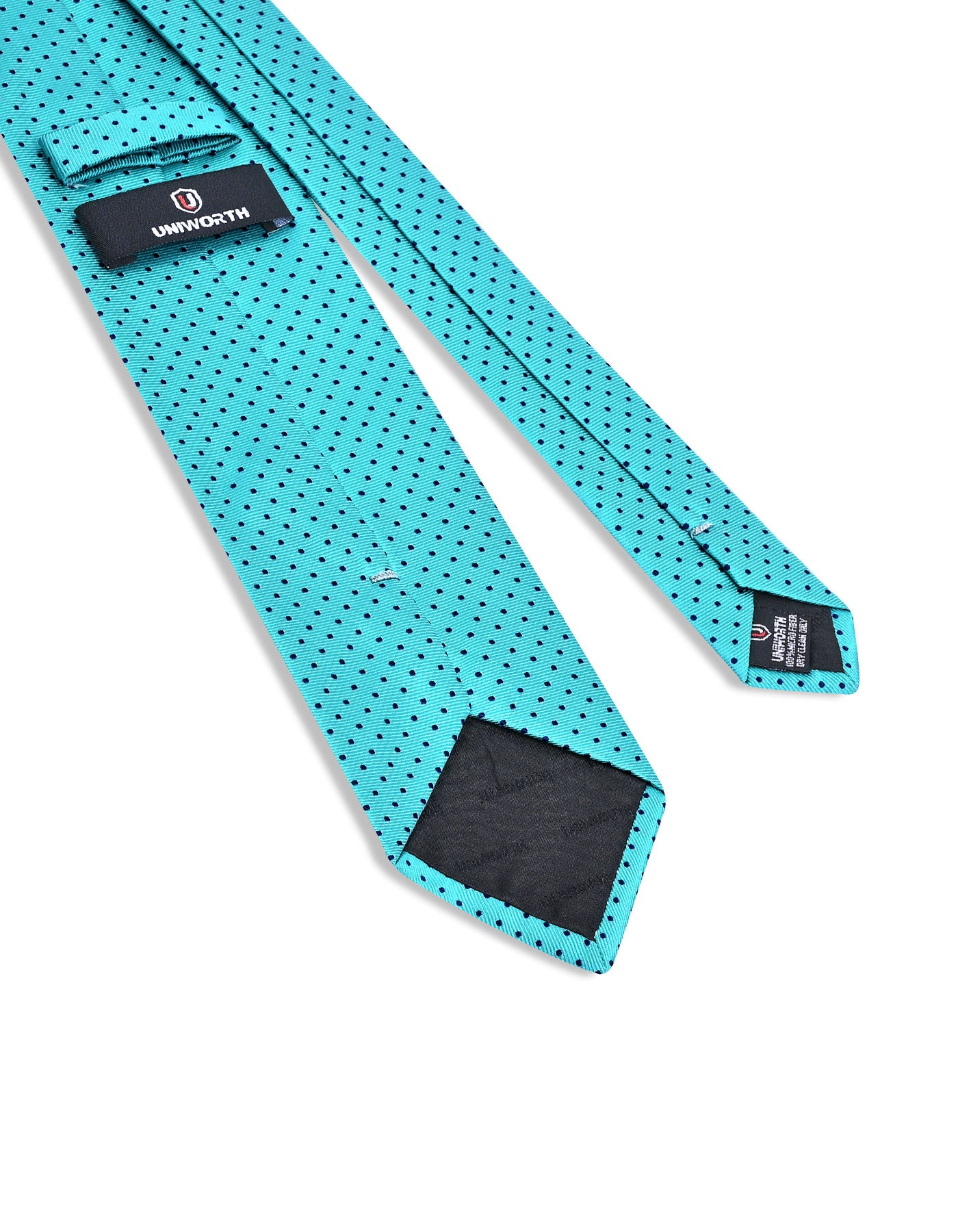 Turquoise Dotted Tie