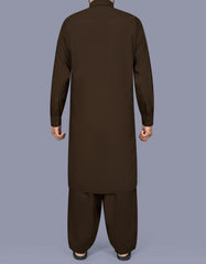 Chocolate Plain Kameez Shalwar KS2664S-L