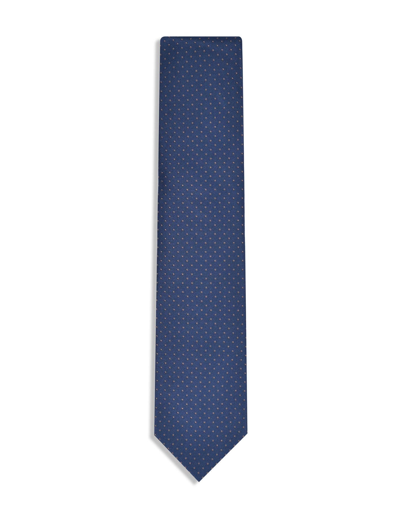 Navy Dotted Tie