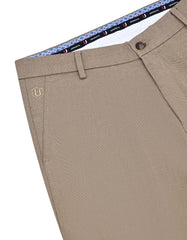 L Khaki Smart Fit Cotton Trouser FTC2549S-36