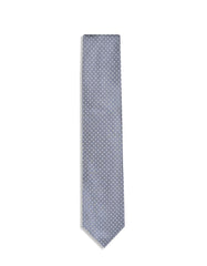 Grey Dotted Tie
