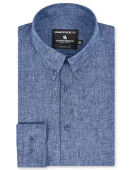 Plain Ash Grey Classic Fit Shirt FS2420-2RF-14.5