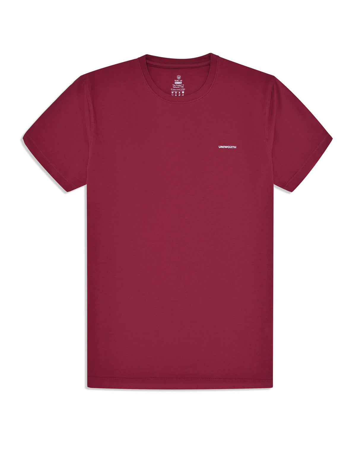 Plain Maroon TEE2604-S