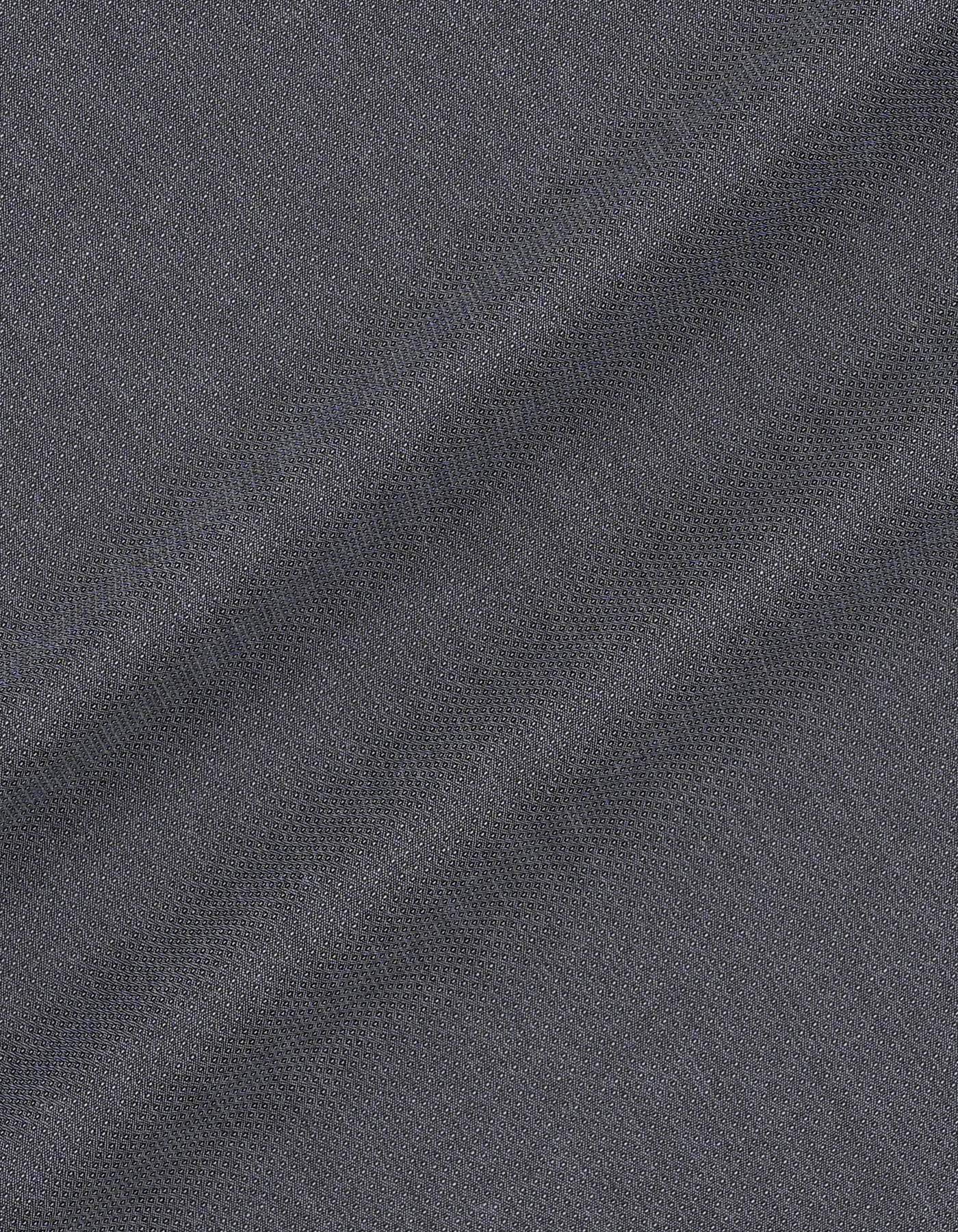 Self Grey Classic Fit Shirt FS20459RF-16